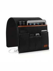 Sofa Armrest Storage Bag With Pockets, Non-Waterproof & Non-Slip, Suitable For Sofa & Armchair, Can Store Remote Control, Phone, Magazines, Accessories