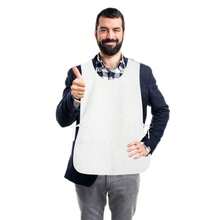 4 件男女通用无袖围裙，带 2 个口袋，防水防污，适用于厨房、家庭清洁、居家、沙龙、烹饪、烘焙 - 彩色 - 查看 3