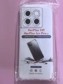 1 件透明手机壳适用于 Moto、OnePlus、Nothing 系列，简约纯色手机保护套，轻巧防摔 TPU 外壳（军用级防摔保护）防水防震防刮 - 無色 - 查看 116