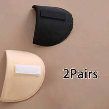 1/2 Pairs Garment Shoulder Pads, Thickened Sponge Shoulder Inserts, Removable & Seamless Shoulder Pads For Women - Multicolor - View 22