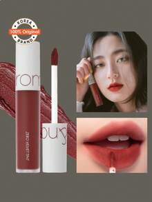 Rom&nd ROMAND Zero Velvet Tint No.06 DEEPSOUL 5.5克/0.2盎司 丝绒哑光持久不晕染唇釉，自然哑光唇彩，适合日常使用，韩式彩妆，礼品装 - 06 深魂 - 查看 1