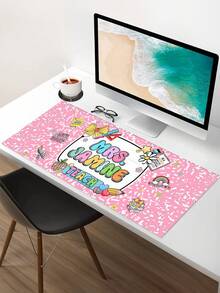 1pc Personalized Teacher Desk Mat, Custom Teacher Composition Book Desk Mat With Name, Teacher Gifts, Back To School, Teacher Appreciation Gift - Multicolor - View 38