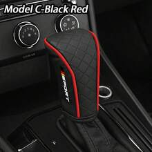 PU Leather Car Shift Handle Cover Gear Lever Decor Protective Cover For Audi For BMW For Mercedes Benz For VW For - one-size - View 46