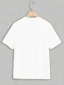 Camiseta de mujer con diseño de "GYM", estilo versátil y motivador - Blanco - Ver 2