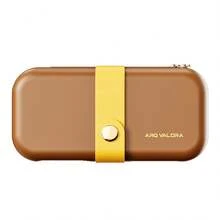 ARQ VARORA Bolsa de almacenamiento de estilo británico retro para Switch 2, Estuche rígido para Switch 2, Bolsa para consola de juegos portátil - Marrón - Ver 5