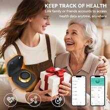 MixtataDi Smart Ring, New Smart Ring With Charging Compartment, Fitness, Steps, Distance, Calories, Sleep, Exercise, Compatible With For Iphone Android, Remote Photo Control, Ultra Low Power Consumption, Stylish And Comfortable Gift Option - 彩色 - 查看 10