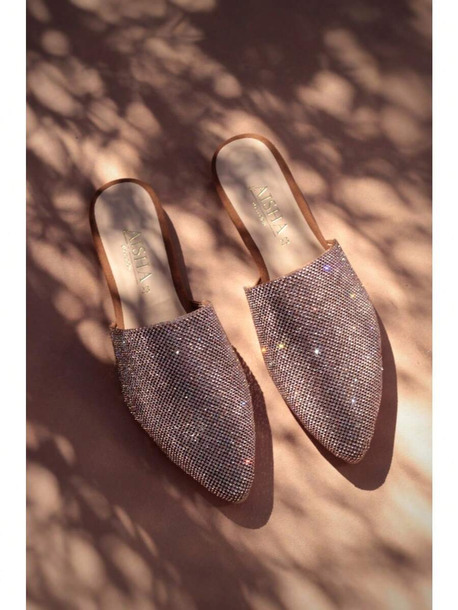 Women Flats - GOLD ROSE - View 1