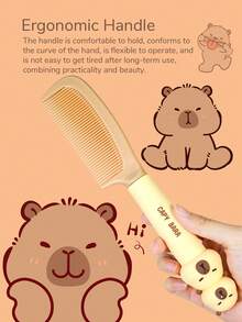 1pc/2pcs Hair Comb, Anti-Static And Detangling, Fluffy Style, Suitable For Both Men And Women, Wet And Dry Use, Scalp Massage, Hair Brush, Portable, Easy To Clean, Suitable For Daily Use And As A Holiday Gift - Multicolor - View 5