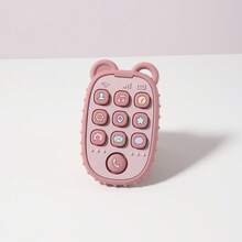 Baby Silicone Squeeze Teether, Infant Chewable High Temperature Sterilizable Pacifier Teething Toy - Multicolor - View 13