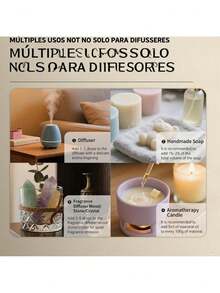 HALMAN 6pc Aceites Esenciales 100% Natural Para Difusor Y Spa,Aceites Esenciales de Aromaterapia, 10ml Aceite Esencial De Aromaterapia Aceite Esencial De Planta Para Humidificador Difusor Aceite De Fragancia De Aroma De Flor De Fruta, Para Desodorización De Sala De Estar Y Baño, para Difusor y Aromaterapia con Caja de Regalo Exquisita (Lavanda. Hierba de Limón, Menta Incluida, Arbol de Té, Eucalipto, Naranja). 6 x 10 ML,Aplicación Aromaterapia, Spray, Baño, Humidificación, Fabricación De Jabón de Manos, Fabricación de Velas. - paquete de 6 - Ver 7