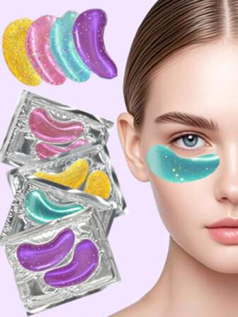 5/15/30 冷却凝胶眼部冰袋，抚平眼周细纹，减少眼周黑眼圈，舒缓凝胶眼膜贴，可用于旅行