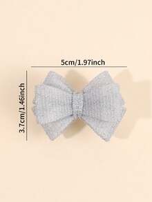 2pcs Gold Hair Bows For Toddler Girls Sparkling Gold Bow Hair Clips Gold Foil Mesh Hairpins Adorable Solid Color Barrettes Girls Holiday Party Headpiece Kids Baby Hair Accessories