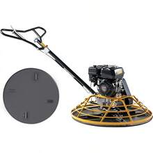 Gas-Powered Walk-Behind Concrete Power Trowel, 5.5 HP  Engine With Float Pan & 4 Blades - 35.4 Inches - View 1