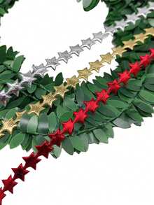 Exquisite Ribbon, Valentine's Gift Decoration, Star Ribbon - 10 Meters DIY Gift Flower Packaging Accessories, DIY Gift Flower Packaging And Decoration, Hair Gift Packaging, Suitable For Handmade, Gift Packaging, And Valentine's Day Decoration, Fashionable Ribbon Jewelry Gift Box Packaging Ribbon Daily Decoration - Multicolor - View 9