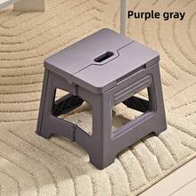 1pc 8-Inch Folding Step Stool - Non-Slip Footstool With Handle, Foldable Foot Stool With Non-Slip Base, Suitable For Home Kitchen, Bathroom, Bedroom, Outdoor Travel, Fishing, Camping, Balcony, Garage, Emergency Guest Stool, Pet Grooming - Small - View 10