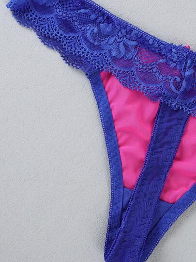 Set Kanten Verleidelijke Push Up Bra, Anti Sagging view 9