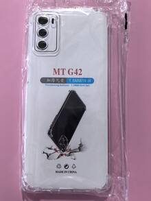 1 件透明手机壳适用于 Moto、OnePlus、Nothing 系列，简约纯色手机保护套，轻巧防摔 TPU 外壳（军用级防摔保护）防水防震防刮 - 無色 - 查看 8