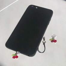 Cute Dust Plug Cherry Bell Mobile Phone Charging Hole Dust Plug Pendant Jewelry Plug Pendant High Sense. - Multicolor - View 10