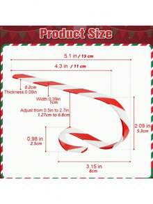 2 szt. Ochraniacz na skarpety świąteczne, metalowy wieszak na skarpety do kominka, czerwony i biały, z motywem Świętego Mikołaja, do dekoracji na imprezę świąteczną, ozdoby świąteczne