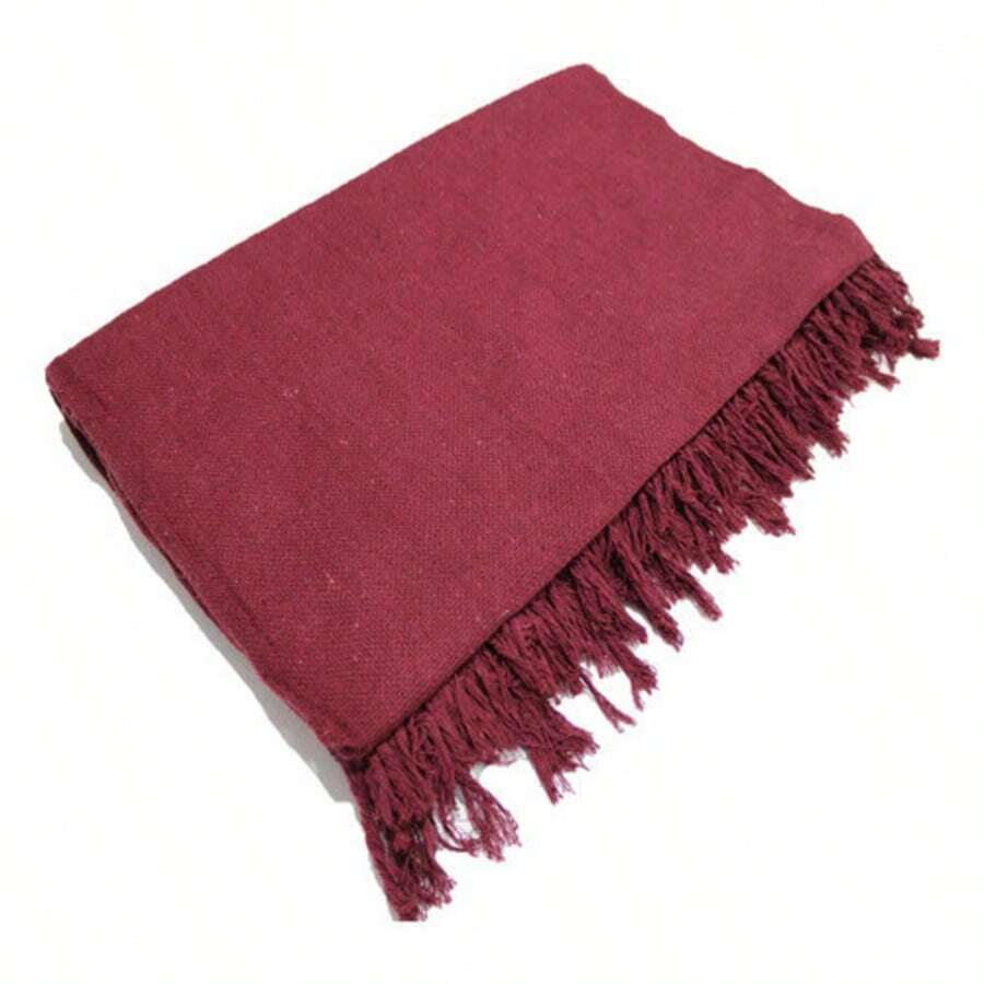 Giant Luxury Sofa Blanket 120x210 Protective Sofa Cover Type - 酒紅色 - 查看 1