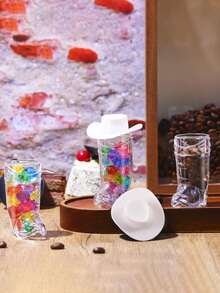 24pcs/Set (12 Mini Plastic Cowboy Hats & 12 Cowboy Boot Cups), Western Cowboy Hat & Boot Cups, Party Supplies Suitable For Theme Birthday Party Decor And Cowboy Bachelor Party Favors, 1oz - Multicolor - View 8