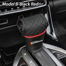PU Leather Car Shift Handle Cover Gear Lever Decor Protective Cover For Audi For BMW For Mercedes Benz For VW For - one-size - View 21