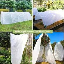 1pc Thickened Plant Covering Net - Warm In Autumn/Winter, Bird & Insect Proof, Suitable For Gardening Plants, Vegetables, Seedlings, Trees, Cooling, Sun Protection, All-Round Garden Plant Covering