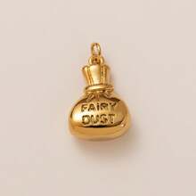 1 件时尚精致热销不锈钢扑克牌套小提琴牛仔帽皇冠吊坠，镀 18K 金，DIY 珠宝配饰、项链、手链、钥匙扣，易于搭配，可作为精美吊坠佩戴。