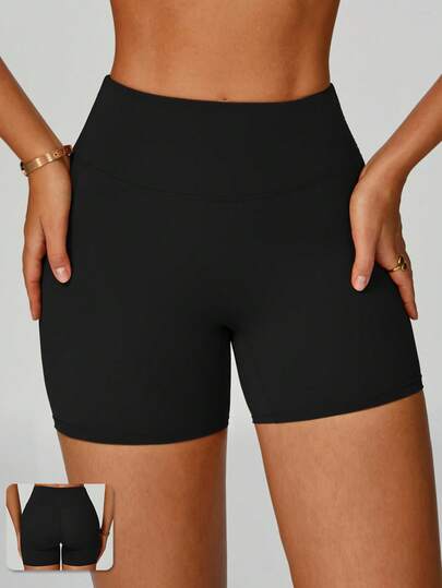 MASKERT Women's Sports Shorts, Running And Fitness Yoga Pants, Tight Pants, Casual Pants, Comfortable Home Exercise, Skin Friendly