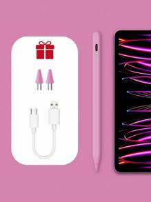 Bolígrafo universal de pantalla táctil capacitiva para Android, iOS y Windows. Lápiz para iPad, tableta Android. Recargable 120mAh