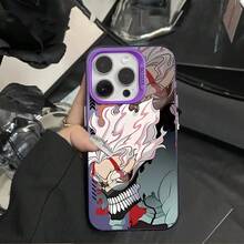 Nueva funda de teléfono ANime DAN DA DAN compatible con iPhone 16 15 14 13 12 11 Pro Max X XR XSMAX 8 12 Plus, cubierta trasera mate anti-caída - Mezcla de colores - Ver 4
