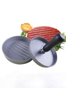 1 pieza Molde para hamburguesas, herramienta y accesorio de cocina, adecuado para fiestas, reuniones, comidas familiares y hamburguesas caseras