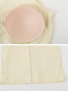 NcmRyu 1 buc salopetă modelatoare pentru femei, fără sudură, elastică, la modă, versatil, sexy, fără spate, control al abdomenului, ridicare, Slim Fit, yoga, alergare, fitness, dans, sporturi în aer liber, salopetă modelatoare