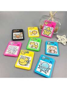 Conjunto de 5 juguetes de rompecabezas de números de animales lindo y de dibujos animados como regalos o premios para un cumpleaños, piñata, cofre del tesoro o como regalo de Pascua