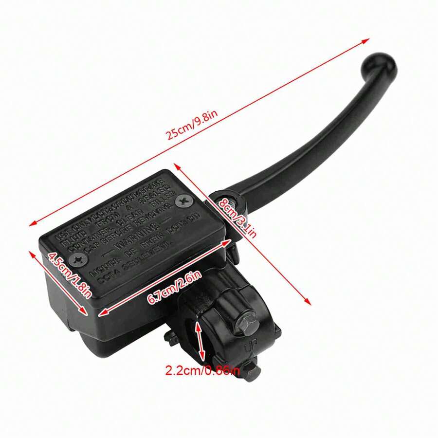 Motorcycle Right Brake Main Master Cylinder For FourTrax 300 TRX300FW 4x4 1988-2000