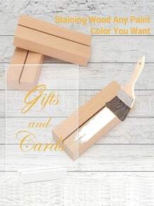 3 种尺寸亚克力标牌架 - 透明 T 形塑料展示架,双面纸架和标牌架,用于菜单、传单、图片 - 耐用亚克力纸架和储物容器,适用于办公室、零售、展览、餐厅、婚礼 - 彩色 - 查看 12