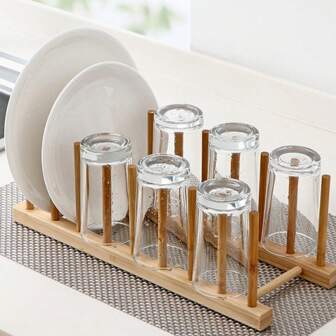 1 pieza Estante de almacenamiento de platos, escurridor de platos, organizador de cocina para platos, tazones, tazas, tapas de ollas y tablas de cortar, estantería, accesorio de cocina para el hogar