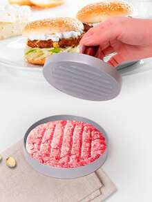 1 pieza Molde para hamburguesas, herramienta y accesorio de cocina, adecuado para fiestas, reuniones, comidas familiares y hamburguesas caseras