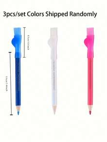 白色记号笔，适用于标记、铅笔、缝纫、编织用品；缝纫用品；缝纫工具；缝纫标记工具 - 彩色 - 查看 8