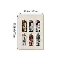 1/2 件豹纹墙面艺术画杂志封面帆布印刷画时尚猎豹海报时尚装饰卧室、客厅、墙壁装饰礼物（无框） - 彩色 - 查看 11