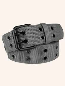 New Men Breathable Nylon Fabric Belt Outdoor Sport Belt Pin Buckle Trousers Jeans Belt
