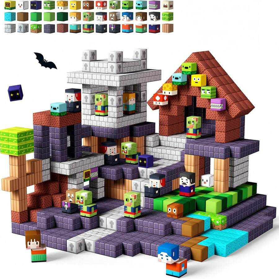 bloques-de-construcci-n-magn-ticos-mundo-mina-plantas-zombies