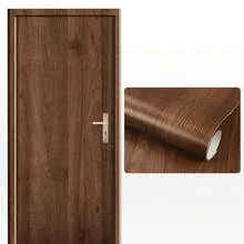 1 Cuộn Giấy Dán Tường Vân Gỗ Nhôm Tự Dính, Giấy Dán Tường Có Kết Cấu Gỗ Thật, Miếng Dán Tường Chống Thấm Nước Và Dầu Mỡ Có Thể Tháo Rời, Dễ Dàng Dán Trên Cửa, Thích Hợp Cho Phòng Ngủ, Phòng Tắm, Phòng Khách, Khung Cửa Bằng Hợp Kim Nhôm Và Gỗ Nguyên Khối - Nhiều màu - Xem 27