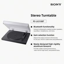 Sony PS-LX310BT Belt Drive Turntable Fully Automatic Wireless Vinyl Record Player