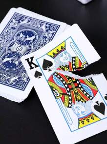 Waterproof Standard Playing Cards Set For Adults With Durable , Anti-Bend Paper Material, Ideal For Party Entertainment And Card Games, Age 14+, Multiple Decks (Pcs/Set) - Multicolor - View 7