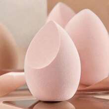 高级亲水化妆海绵 - 不含乳胶，打造无瑕底妆，柔软有弹性，遇水膨胀，价格实惠，情人节礼物，廉价商品，旅行必备，房间装饰，情人节礼物，便宜货，房间，1美元商品，度假必备，女士礼物，卧室，情人节，99美分 - 粉色 - 查看 6