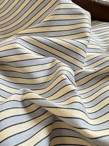 3pcs 100% Cotton Nordic Plaid Bedding Set, 2 Pillowcases + 1 Duvet Cover