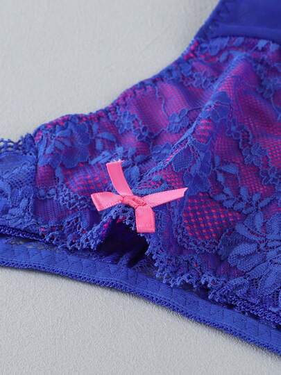 Set Kanten Verleidelijke Push Up Bra, Anti Sagging view 8