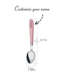 Personalized 3 In 1 Cutlery Set,Personalized Camping Utensil Set With Storage Box, Reusable Spoon Knife Fork, Portable Travel Utensil, Friendly Plastic Box For Travel Picnic Camping Or Daily Use, Great For Students, Travel And Kitchen Use Back To School,For Anniversaries, For Valentine's Day, For Mother's Day, For Birthdays,For Father's Day, For Graduation, For Weddings, For Housewarming Dining Room,Office