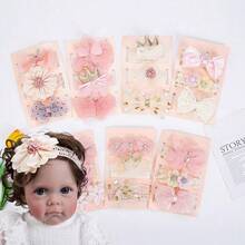 6 Pieces Cute Baby Headband Set, Hair Accessories For Girls And Toddlers, Headwear For Infants